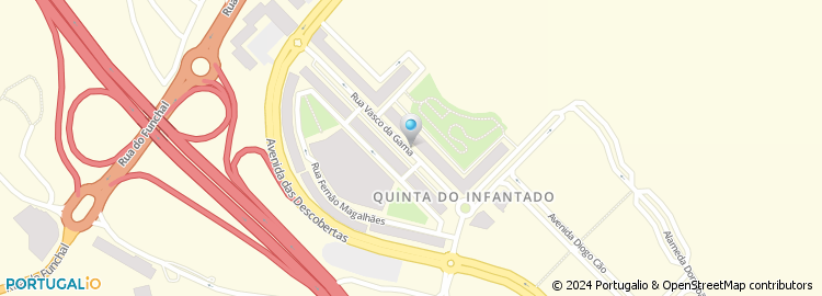 Mapa de Centro Clinico Infantado, Lda