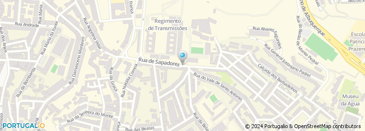 Mapa de Centro Comercial Sapadores - Cafe, Lda
