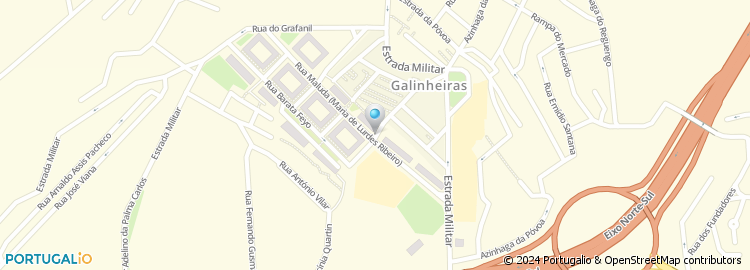 Mapa de Centro Comércio Galinheiras, Lda