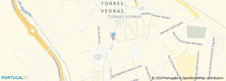 Mapa de Centro de Louças de Pereira & Henriques, Lda