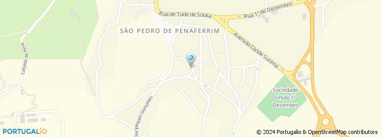 Mapa de Centro Dietetico de S.Pedro de Sintra, Lda