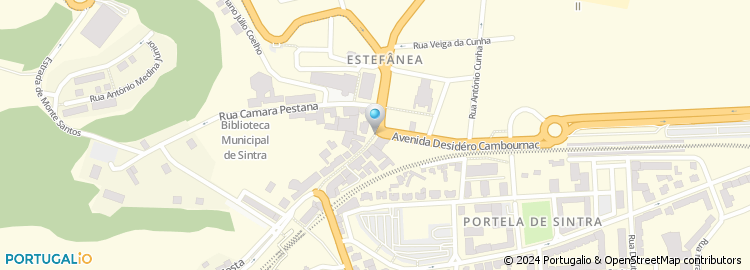 Mapa de Centro Medico da Estefania