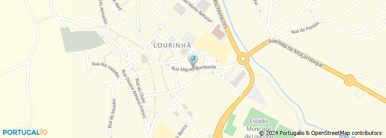 Mapa de Centro Ortopedico Lourinha