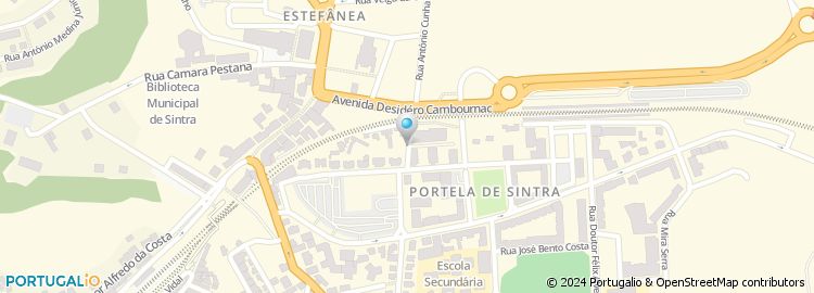Mapa de Cintramédica Estoril, Serviços de Saúde, Lda