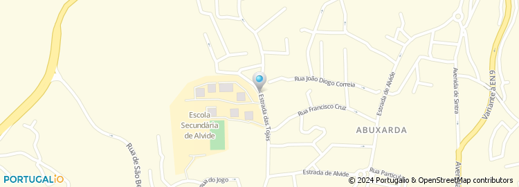 Mapa de CLA - Centro de Línguas de Alvide, Lda