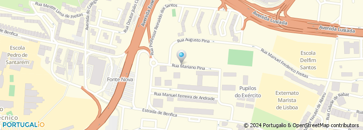 Mapa de Cláudia Silva Franco, Unipessoal Lda