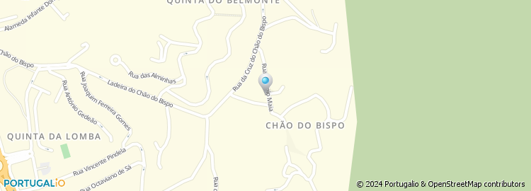 Mapa de Beco António Maia