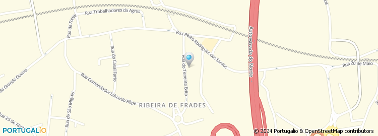 Mapa de Largo da Entrada