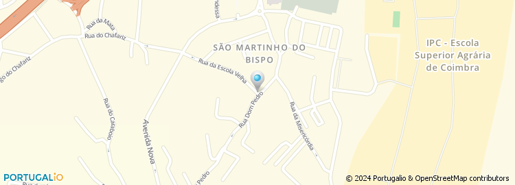 Mapa de Travessa da Escola Velha