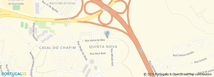 Mapa de Condominio do Predio Sito na Urbanização da Quinta Nova Lote 3