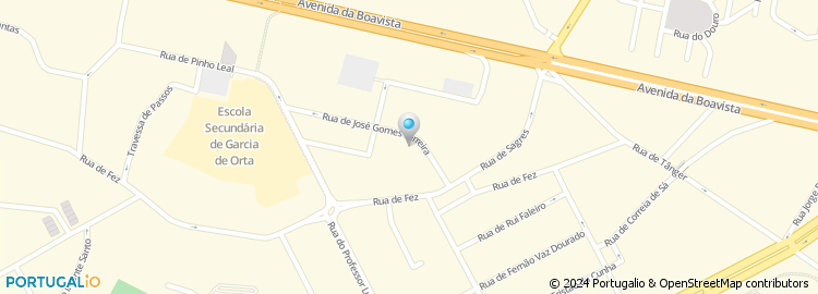 Mapa de Condominio Rua Jose Gomes Ferreira