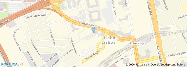 Mapa de Contacto Soc. de Construções, SA, Lisboa