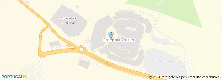 Mapa de Continente Outlet, Freeport