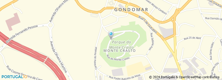 Mapa de Coop. dos Agricultores de Gondomar, C.R.L