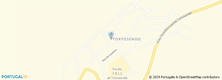 Mapa de Rua da Senhora do Rosário