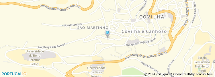 Mapa de Rua Pedro Alves