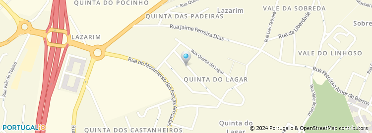 Mapa de Coziland - Cozinhas e Equip., Lda