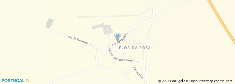 Mapa de Rua do Mosteiro