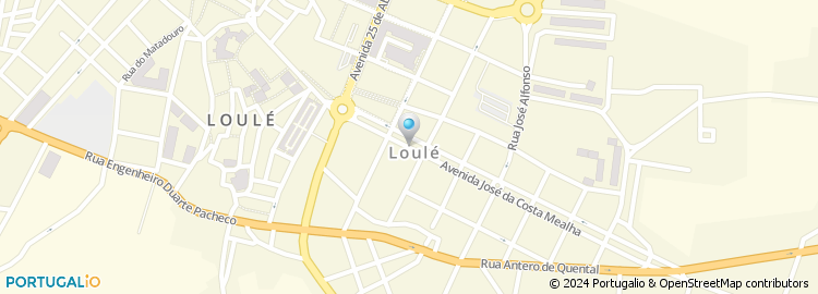 Mapa de Cuph - Urbanização Janelas de Loulé I, Crl