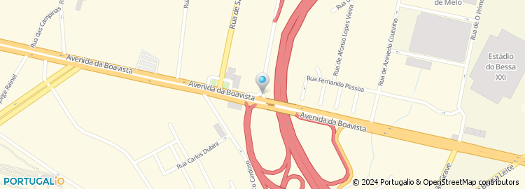 Mapa de Dh Top Avenida, Lda