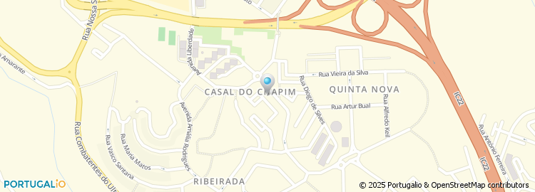 Mapa de Diamante do Chapim, Lda