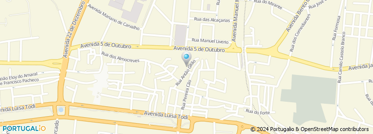 Mapa de Dolores Diogo Cabeleireiros, Lda