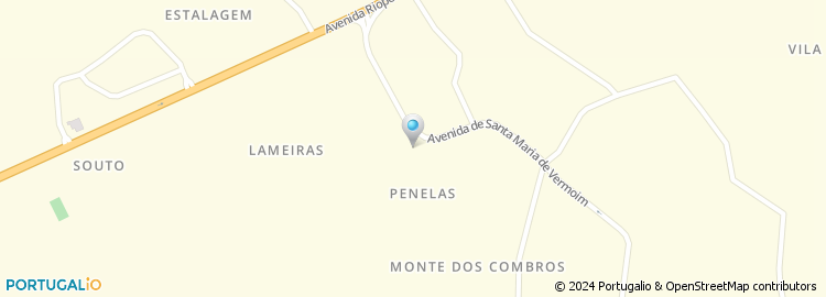 Mapa de Domingos Gomes Ferreira Construções, Unipessoal Lda