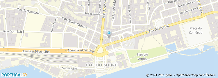 Mapa de Domingos Jose Sousa Valente - Despachantes Oficiais, Lda
