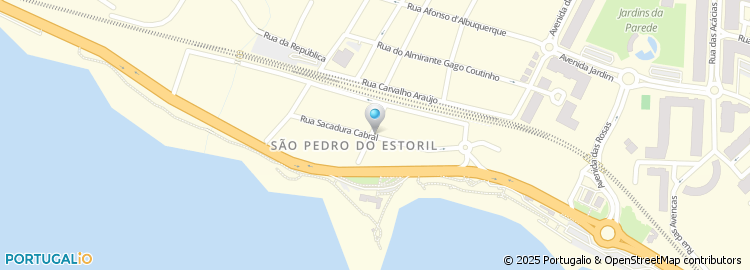 Mapa de Electro Radio São Pedro Estoril