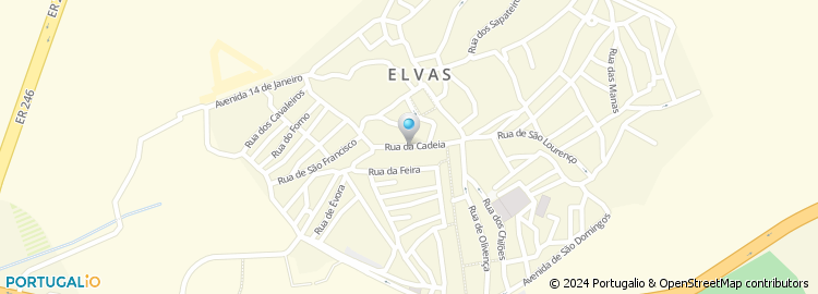 Mapa de Apartado 5, Elvas