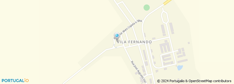 Mapa de Rua José Alves Capela e Silva