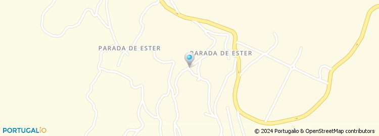 Mapa de Escola Básica de Parada de Ester, Castro Daire