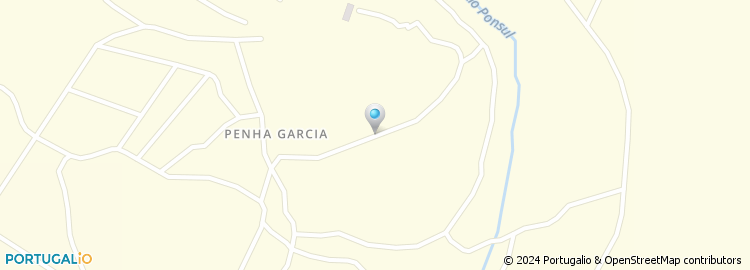 Mapa de Escola Básica de Penha Garcia, Idanha-A-Nova