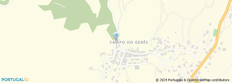 Mapa de Escola Basica do 1.º Ciclo de Campo - Campo do Geres