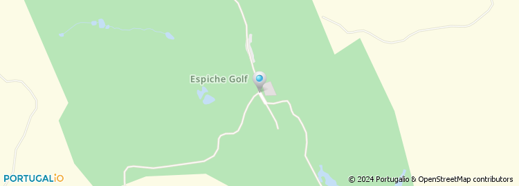 Mapa de Espiche Campo de Golfe S.A