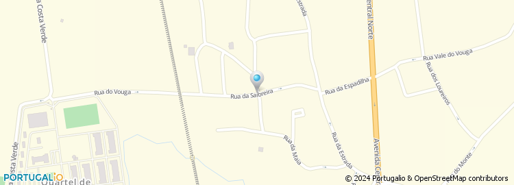 Mapa de Rua Saibreira