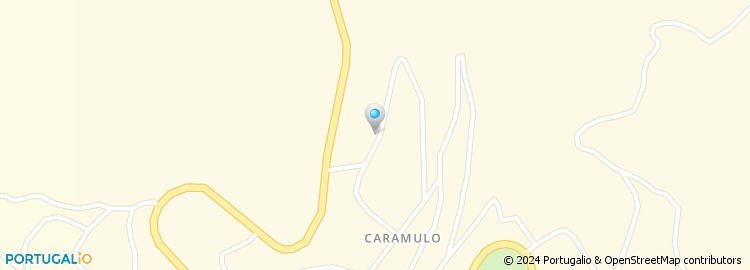 Mapa de Estalagem do Caramulo