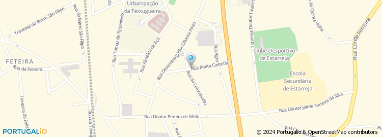 Mapa de Rua Poeta Castelão