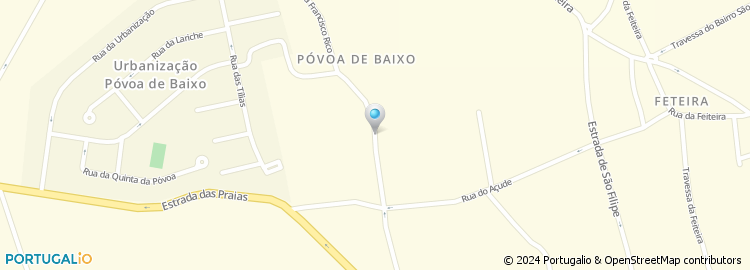 Mapa de Rua Póvoa de Baixo