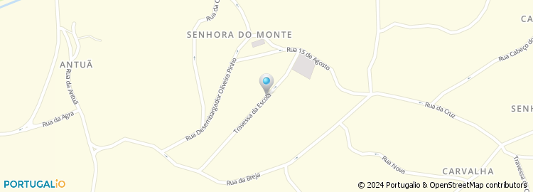 Mapa de Travessa da Escola