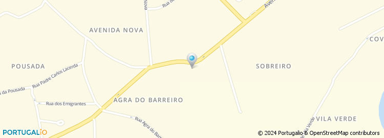 Mapa de Estela Ribeiro de Carvalho, Unipessoal Lda