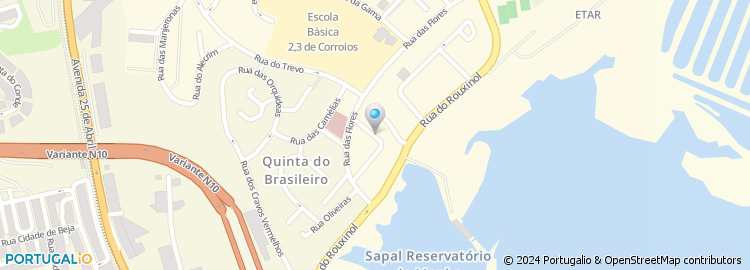 Mapa de Eugénia Fortes Silva Almeida, Unipessoal Lda