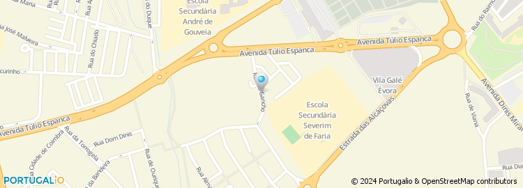 Mapa de Rua Clara Bravo da Mata