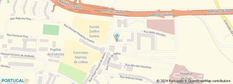 Mapa de Expertus Servicios Hoteleros S.l. - Sucursal Em Portugal