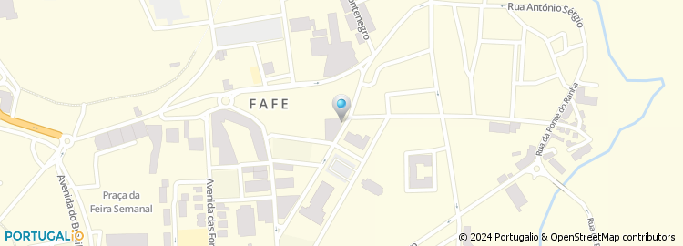 Mapa de Apartado 92, Fafe