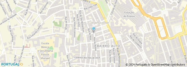 Mapa de Faleiro & Sobral - Comercialização de Artigos de Vestuário, Lda