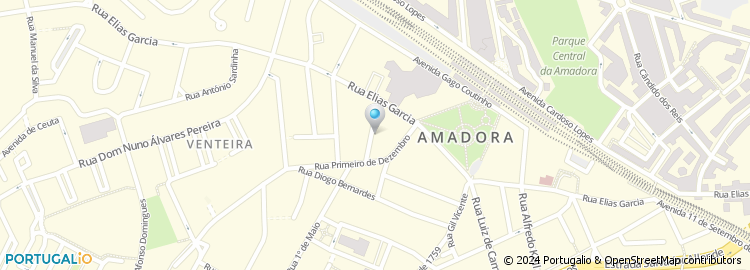 Mapa de Farmarosa Amadora