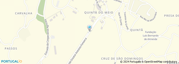 Mapa de Faustino Carvalho Lima