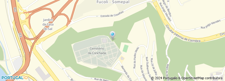 Mapa de FFUC, Faculdade de Farmácia da UC