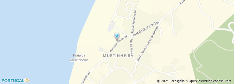 Mapa de Rua dos Barretos